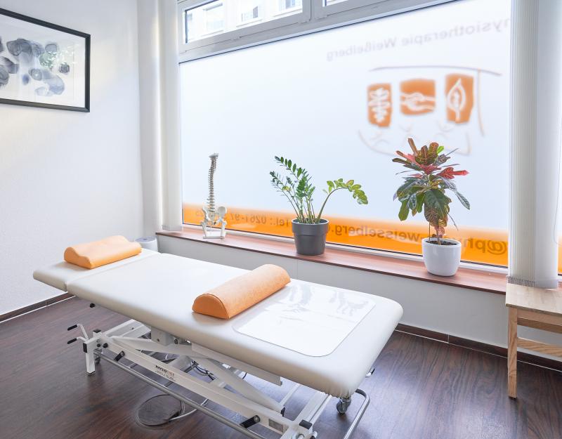 Praxisraum 1 Physio Therapie Weißelberg